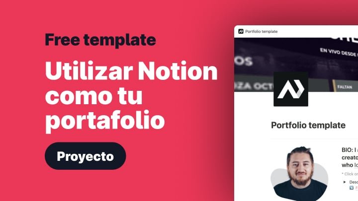 Notion portafolio.