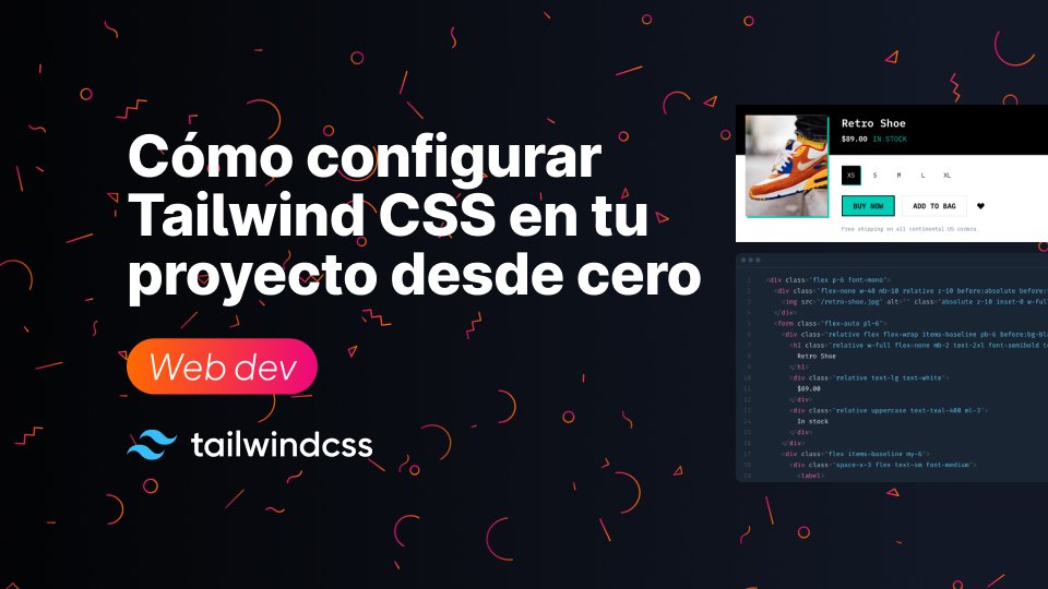 Tailwind CSs post cover.